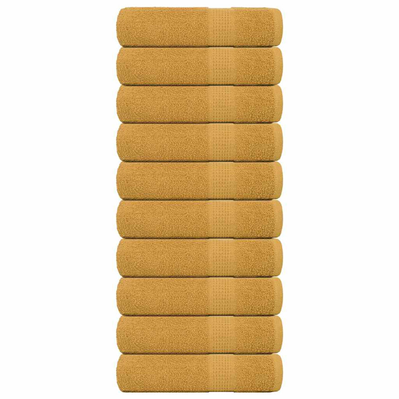 Resheda 100% Cotton Bath Towel, Gold