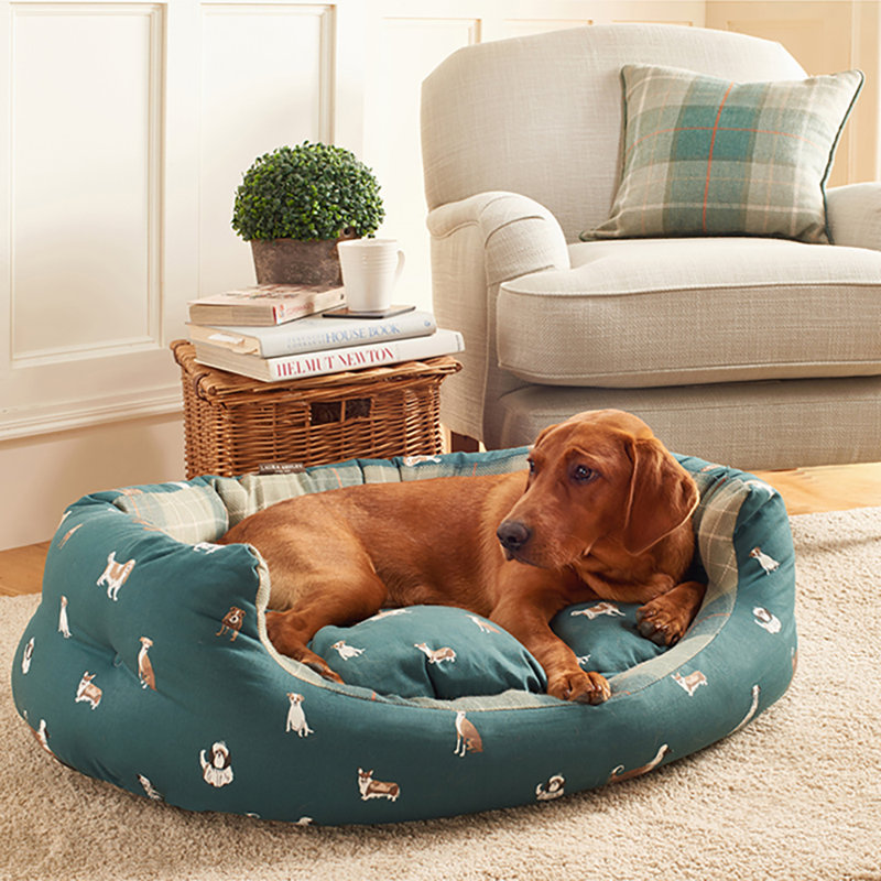 Cotton Pet Bed, Small (26cm H x 50cm W x 56cm D)
