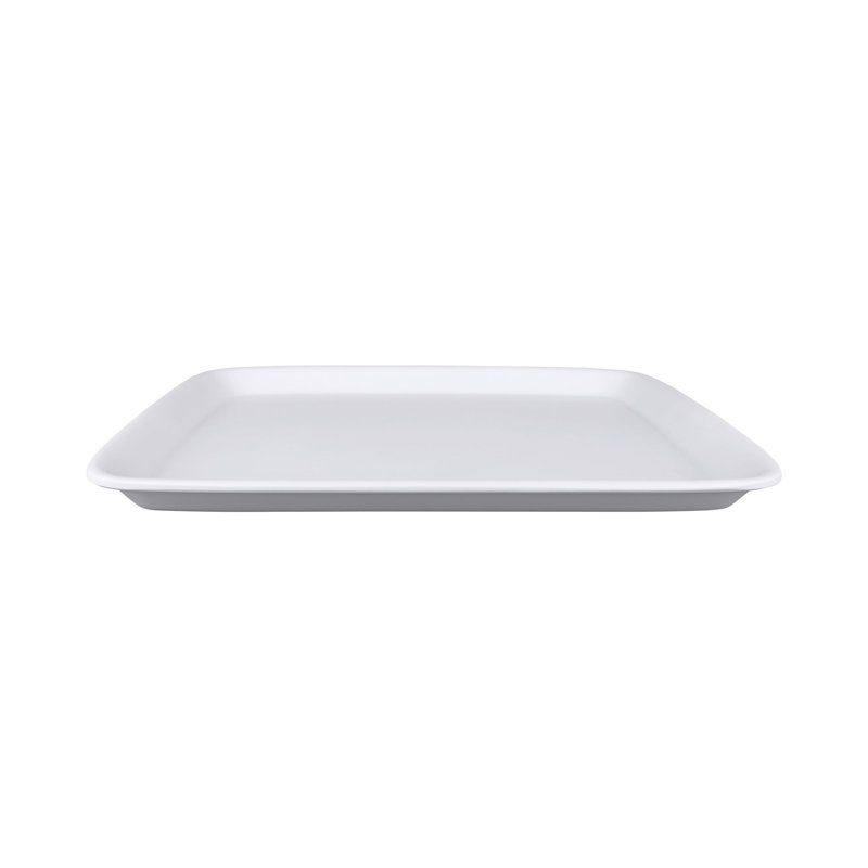Elite Global Solutions Zen Melamine Platter, White
