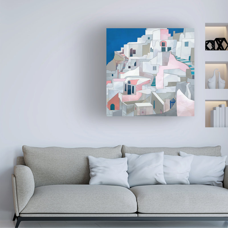 Art sur toile «Bachelor», Ana Rut Bre Santorini, H 14 po x l 14 po