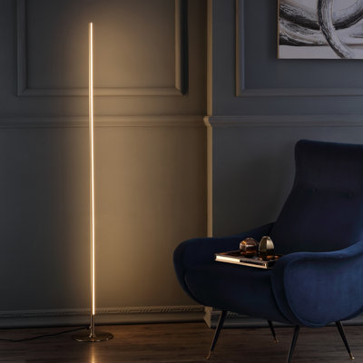 Lampe sur pied DEL 59,5 po Juaquin