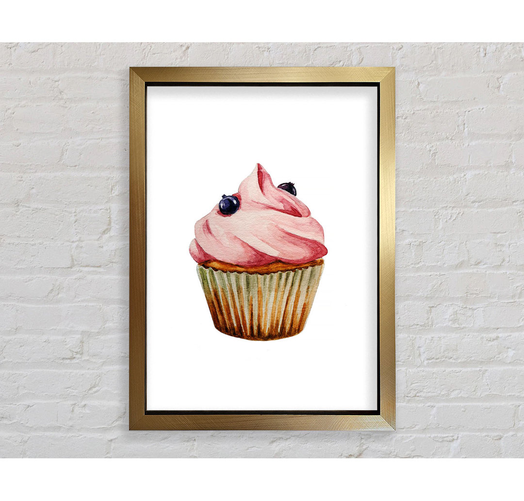 Cupcake 2 - Einzelner Bilderrahmen Kunstdrucke