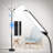 Loudean 72.8' Dimmable LED Floor Lamp with Remote Control, Adjustable Reading Floor Lamp-371520420
