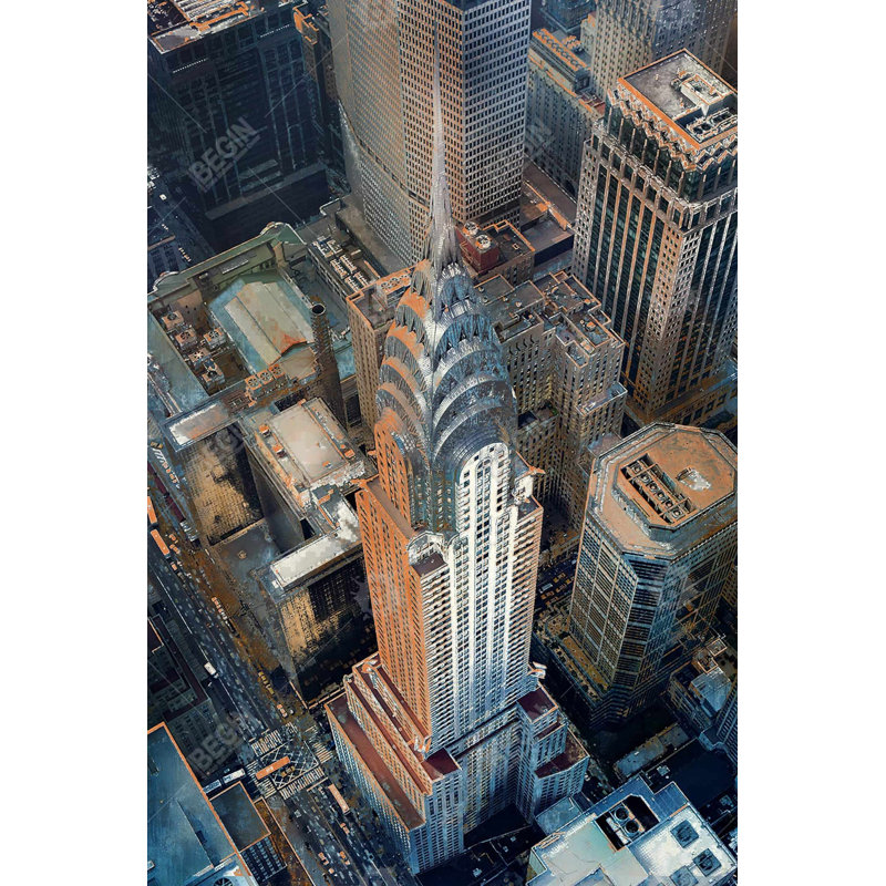 «Chrysler Building At Nyc» sur toile