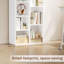 Cassien 108 cm H x 59.5 cm W Cube Bookcase-905368913