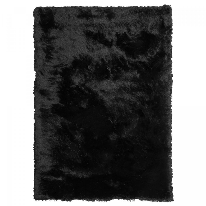 Bautista Solid Colour Hand Woven Shag Area Rug, Rectangle 120 x 180cm
