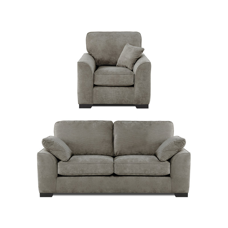 Litvak 2 - Piece Living Room Set, Grey