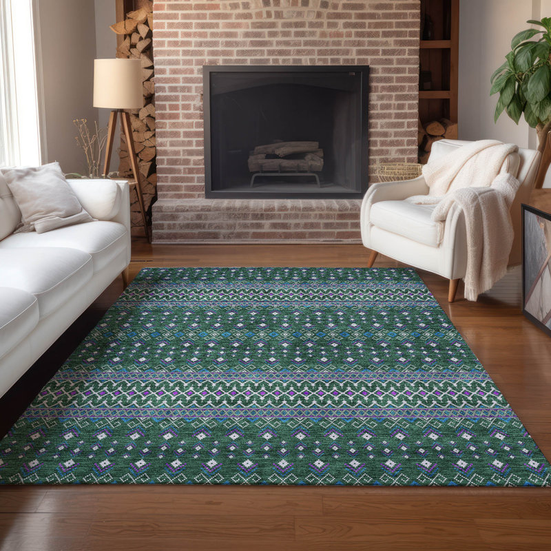  Emblyn Door Mat, Rectangle 9' x 12'