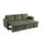 77'' Upholstered Sleeper Sofa-392543627