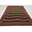 Tapis de zone en laine 6 pi x 9 pi à main one-of-kind noué la Didcot