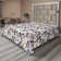 Ambesonne, drap plat floral pivoines, art botanique printanier