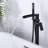 Single-Handle Floor-Mounted Tub Filler With Waterfall Spout And Hand Shower-105356395