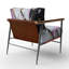 Cress - Fauteuil d'appoint rembourré en marbre-183774948