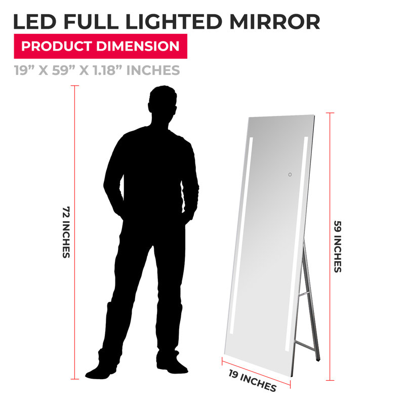 Miroir pleine grandeur Andolin