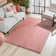 Rainbow Solid Colour Sheepskin Shag Area Rug