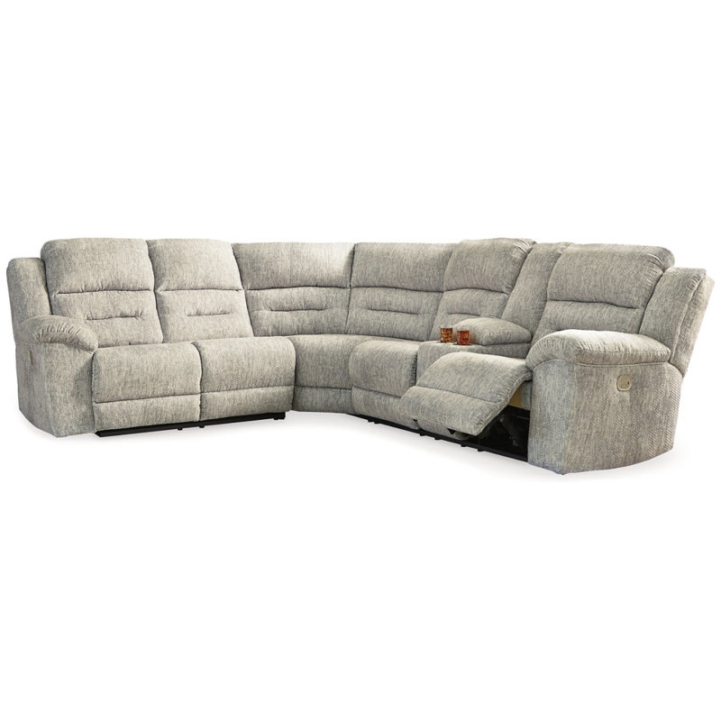 Family Den 3-Piece Power Reclining Sectional