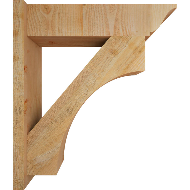 Persienne en bois Westlake, P 30 po x H 34 po, Sapin Douglas de 8 po (sciage brut)
