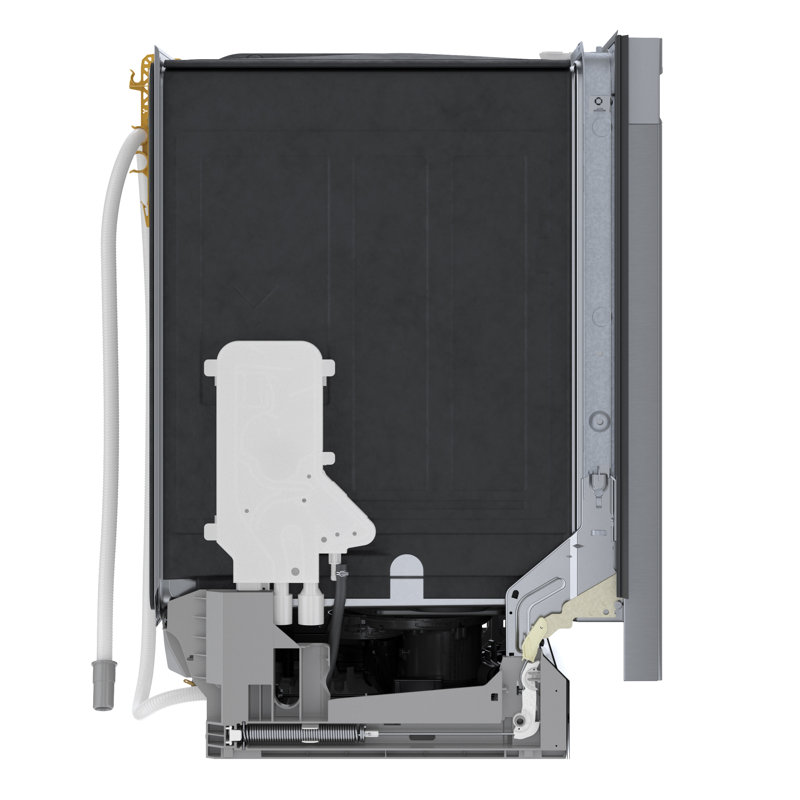 300 Series 24" Stainless Steel Front Control Built-In Dishwasher with 3Rd Rack, Stainless Steel