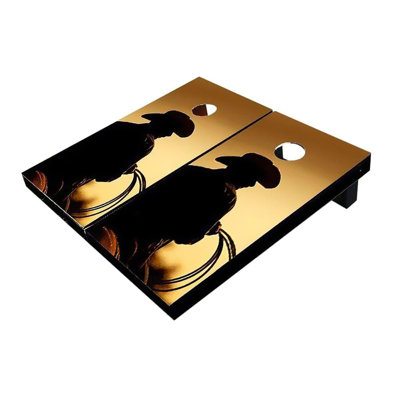 Planches de cornhole 2 pi x 3 pi Cowboy