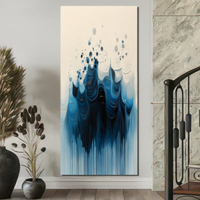 Rosedale Rhythmic Driauge Drip Paint Eruption I - Drip, reproduction d'art encadrée