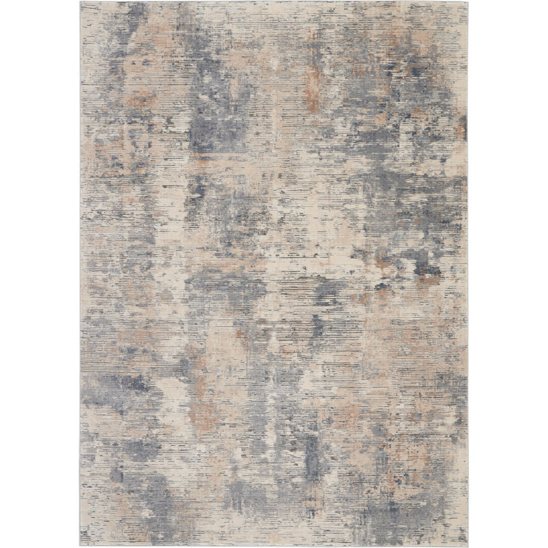 Comer Abstract Indoor Rug, Rectangle 9'3" x 12'9"
