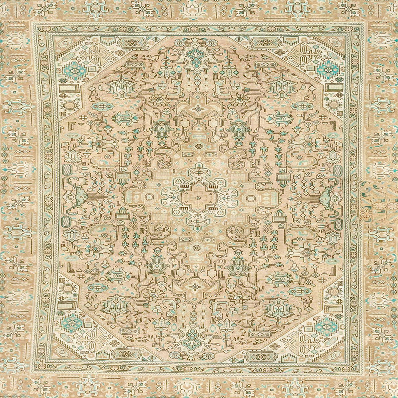 Abstract Indoor Rug, Rectangle 4' x 6'