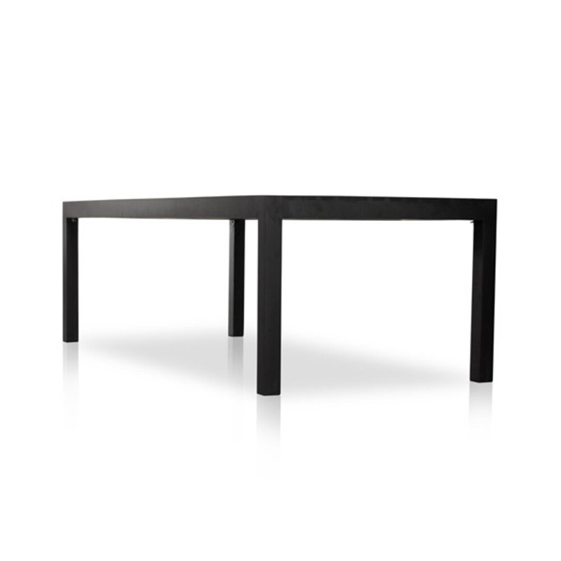 Isador Solid Wood Dining Table, Dry Wash Poplar, 30" H x 96" L x 42" W