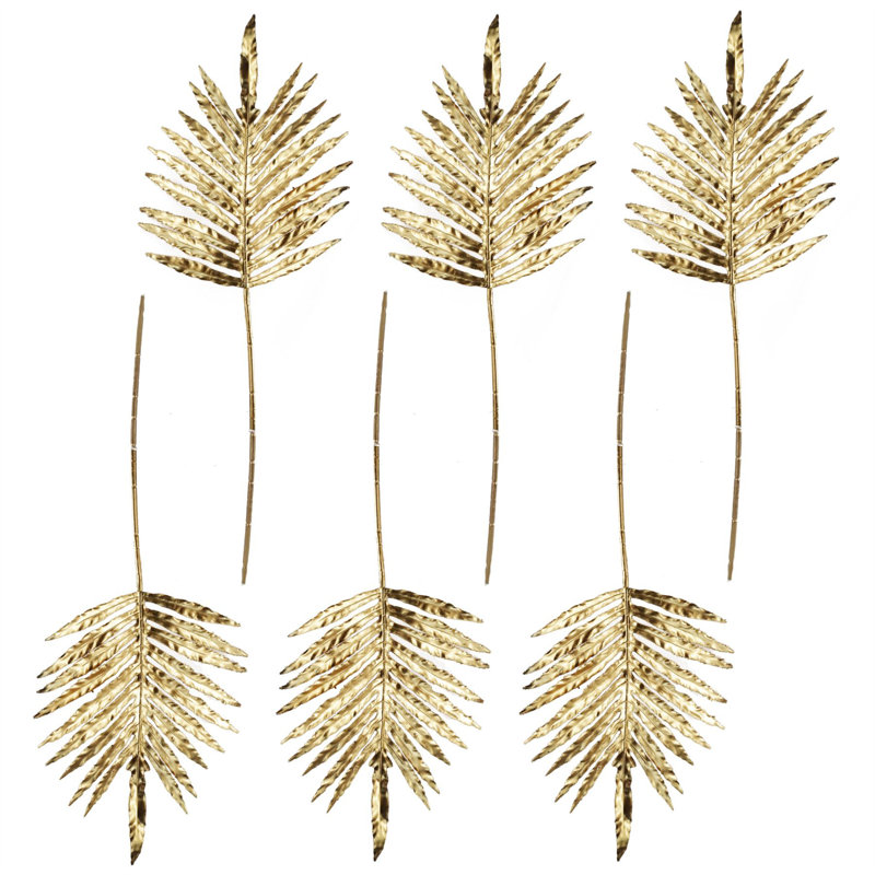 Plastic, Silk Artificial Arrangement, Gold
