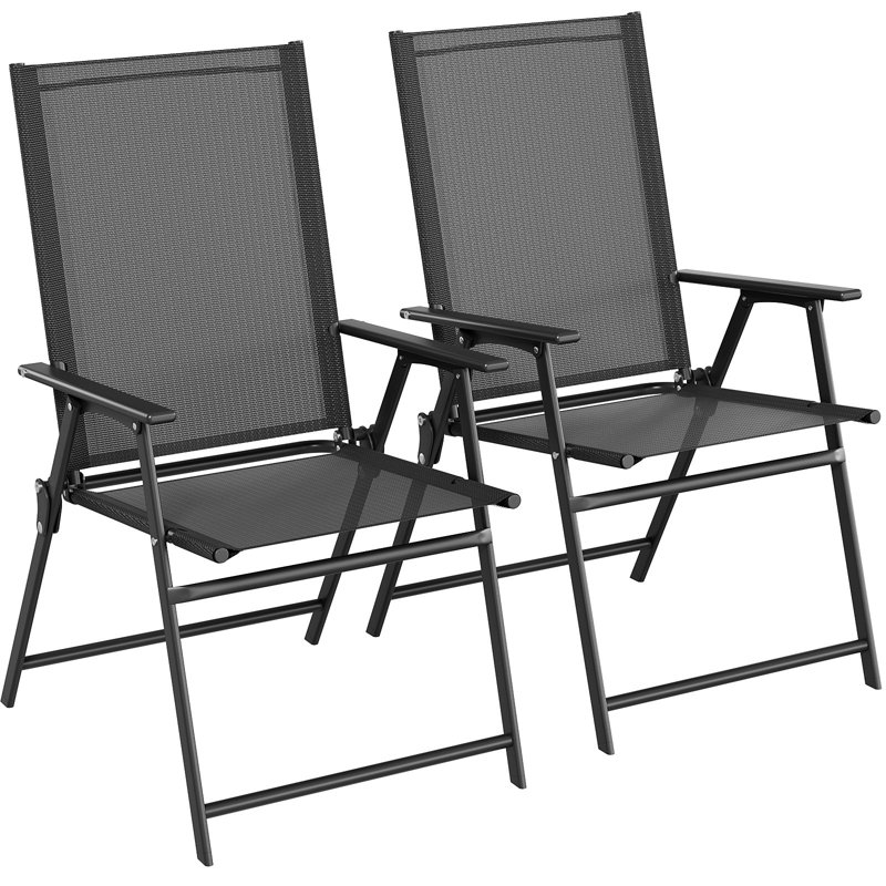 Folding Chair, Black