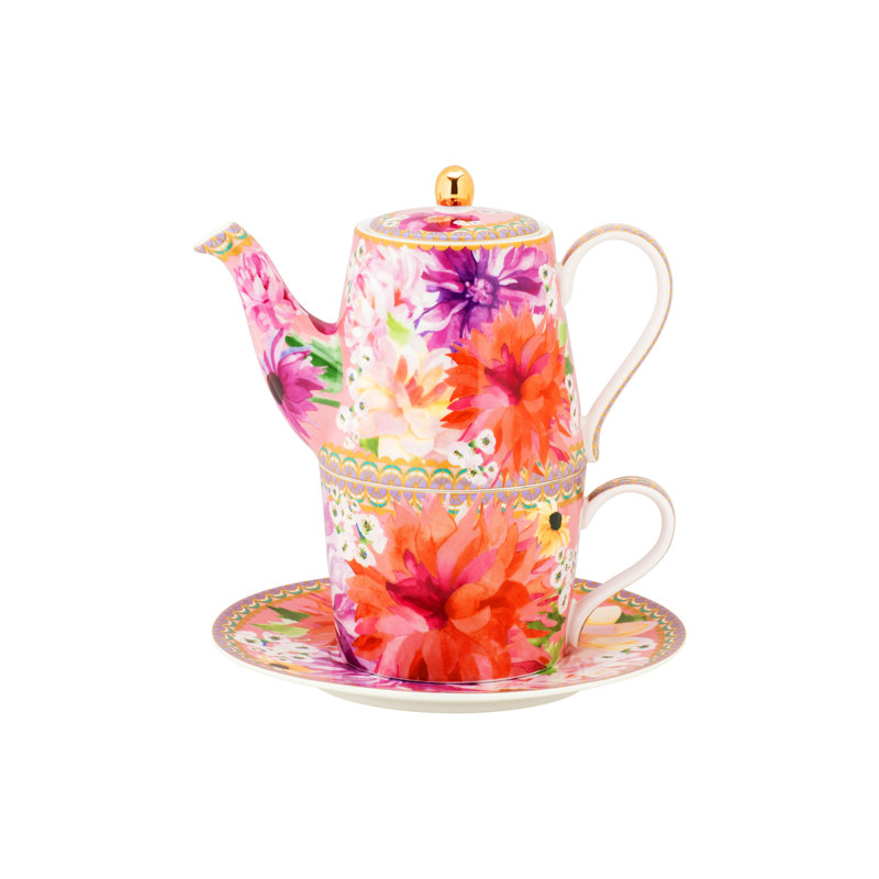 Maxwell & Williams Tea's & C's Teapot, Blue