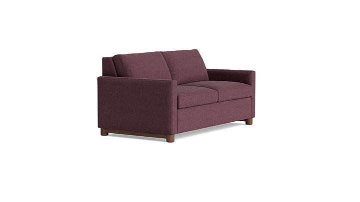 Reve Sofa Bed (71"), Performance Weave - Aubergine