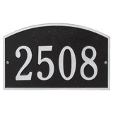 Legacy 1-Line Wall Address Plaque