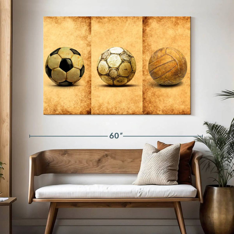 Boules Sirci Vintage, H 34 po x l 51 po