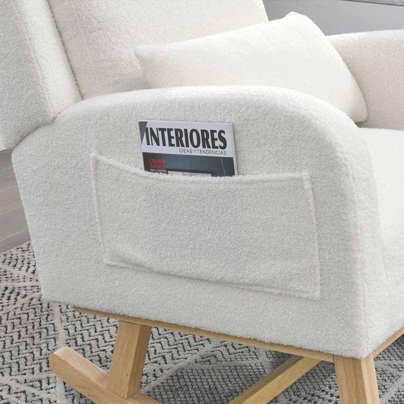 Fauteuil de 27,5 po de largeur Amarchand, Ivoire