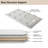60" x 32" Acrylic Shower Pan Base with Stainless Steel Linear Drain Cover-111530890-99863936