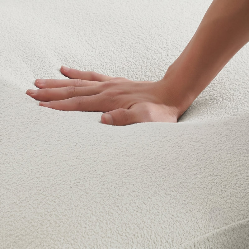 Repose-pieds Blanaid Chic Boucle