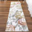 Tapis rose / jaune / ivoire Jasmine-82204407