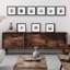 Cadre photo mural 8 "x 8" Vihaas - noir-226016781
