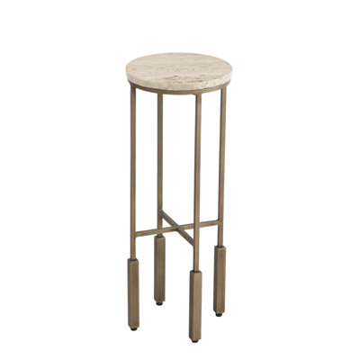Table de bout en pierre Rizo de 22 po de hauteur