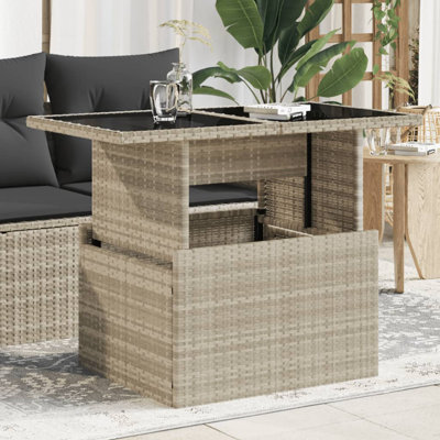 Pirley Rectangular Outdoor Coffee Table , 100cm W 55cm D