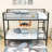Twin Over Twin Metal Bunk Bed With Ladder-901798635