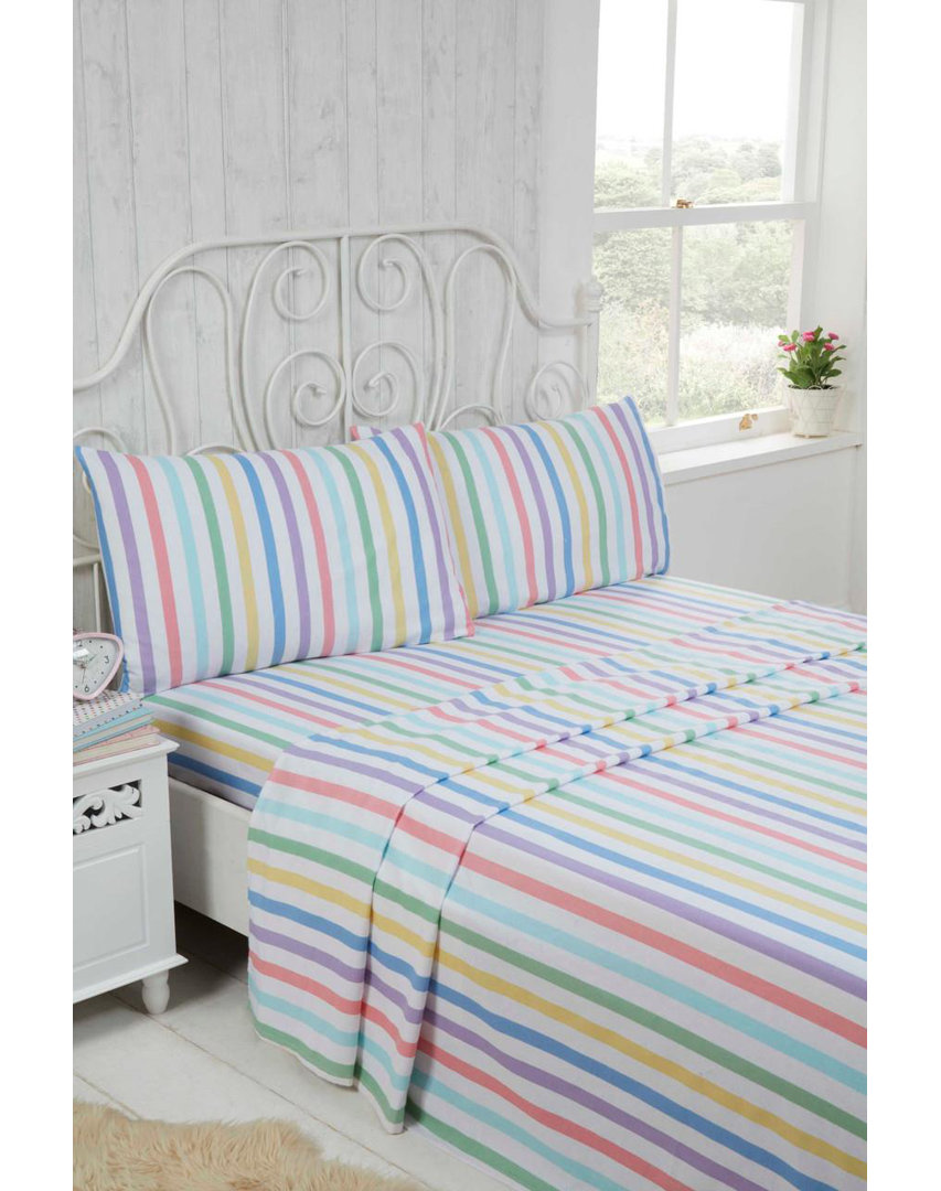 Maru 100% Cotton Fitted Sheet