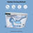 Kichae 1.28 Gallons GPF Elongated Comfort Height Floor Mounted Bidet Toilet (Seat Included)