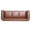Canapé Chesterfield 84,65 po en polyuréthane à accoudoirs roulés Chesterfield.