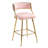 26'' Counter Height Bar Stools Corduroy Kitchen Island Counter Bar Stool With Back Only Chairs, Not Including Tables