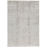 Hand-Knotted High-Quality Silver and Gray Area Rug