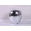 River Stone Side Table, Silver