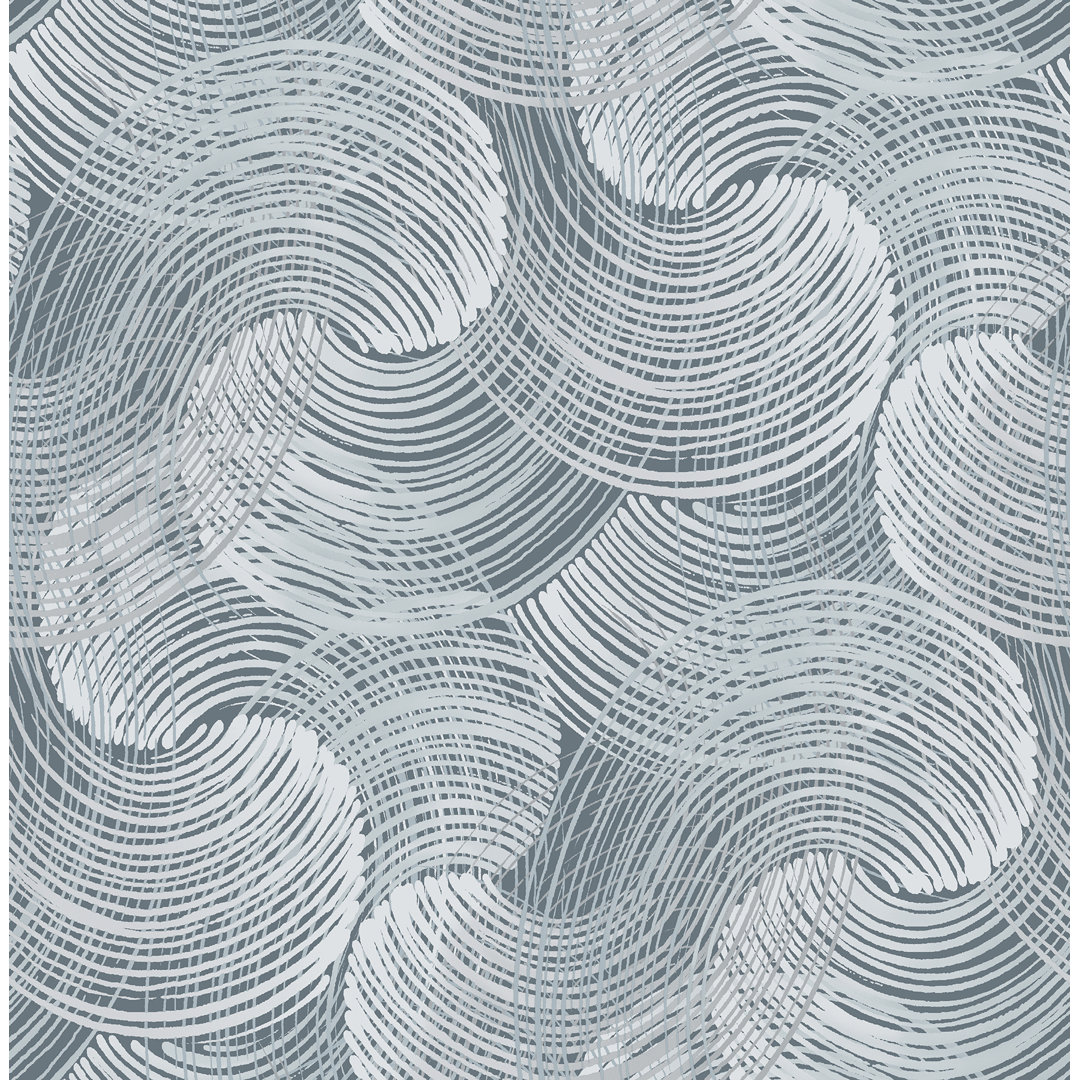 Karson Swirling 10.06m x 52.07cm Textured Paste the Wall Wallpaper Roll