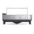 simplehuman Kitchen Dish Drying Rack with Swivel Spout, Fingerprint-Proof Stainless Steel Frame-92586004