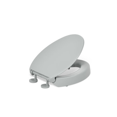 Hyten Elevated Quiet-Close Elongated Toilet Seat